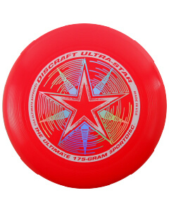 Disco o Frisbee Rojo Discraft Ultra-Star 175 g Profesional